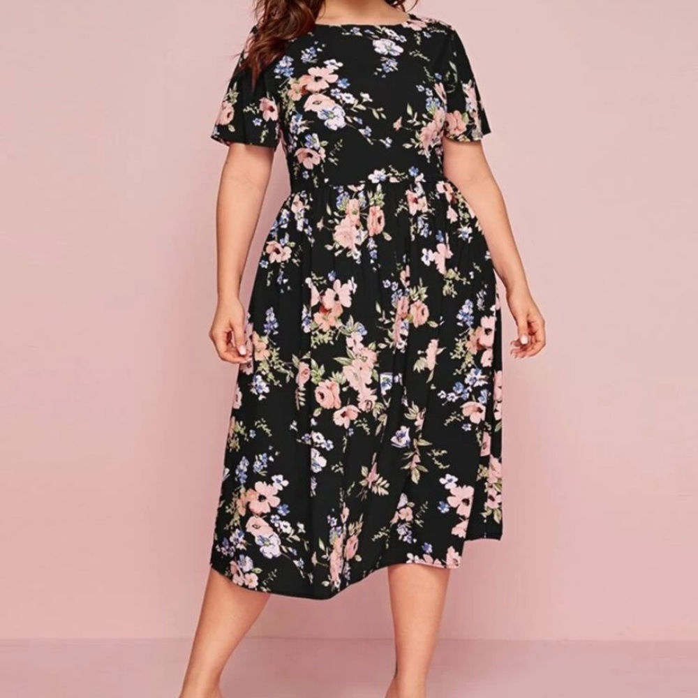 Floral Shein dress